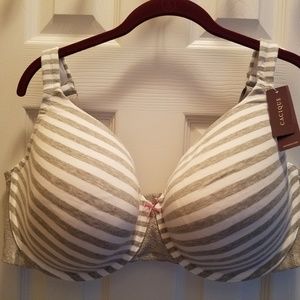 NWT Cacique lightly lined cotton t-shirt bra